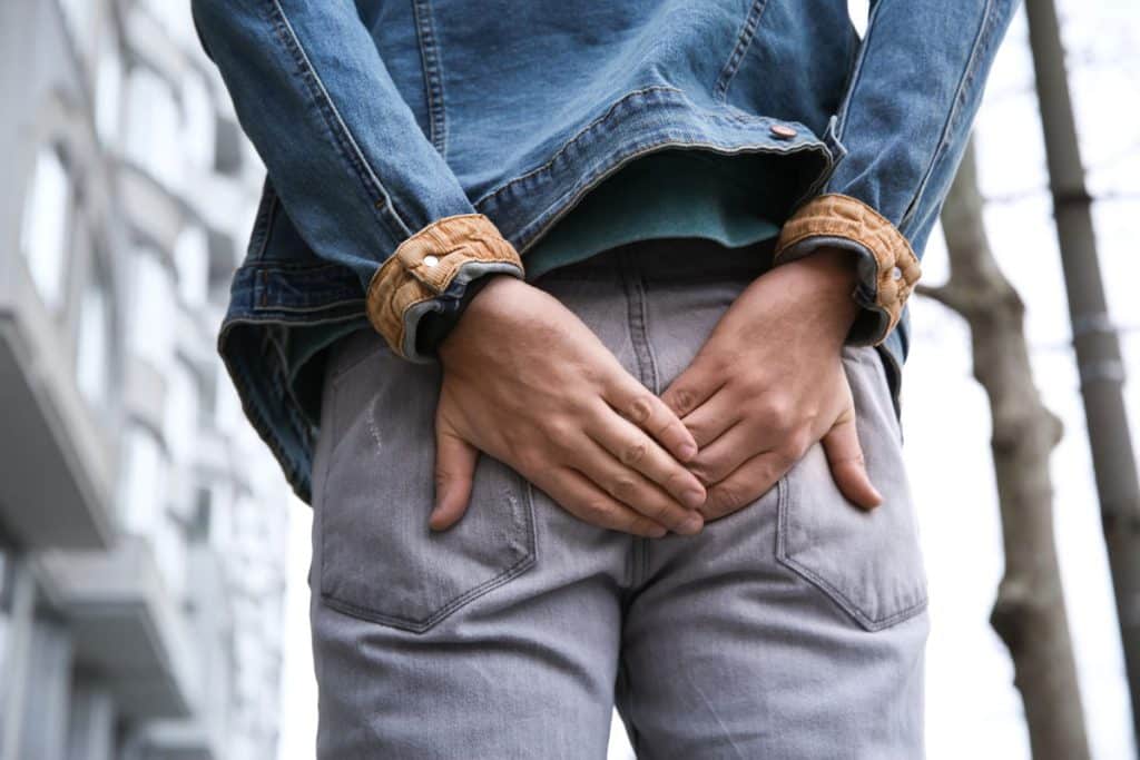 pain after anal bleaching